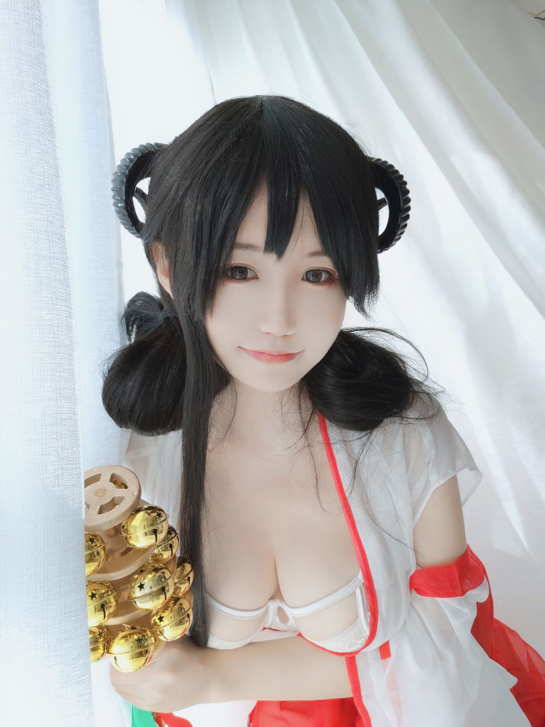 [网红COSER]动漫博主小仓千代w巫女插图7